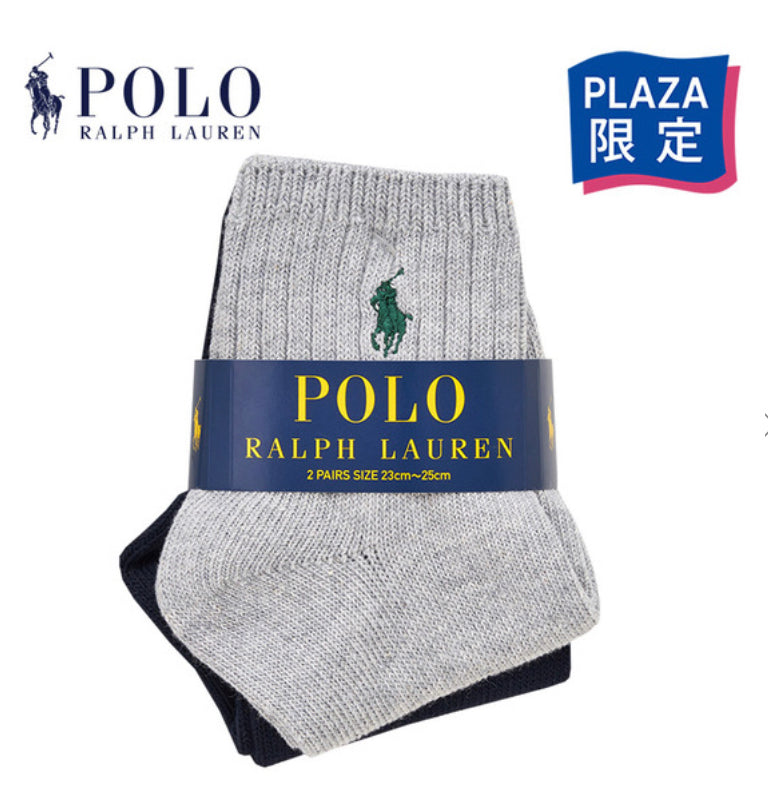 日本plaza 限定polo 襪套裝