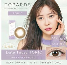 將圖片載入圖庫檢視器 TOPARDS 散光 one day con