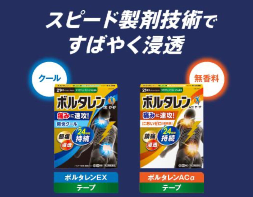 Haleon 速攻鎮痛止痛貼（日本整骨院都推薦！）