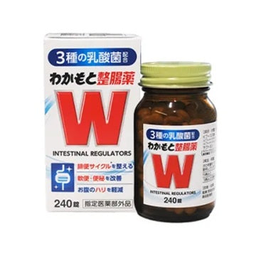 WAKAMOTO  整腸藥 240粒