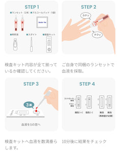 SUGUME 居家自我癌症檢查套裝（胰臟癌風險）