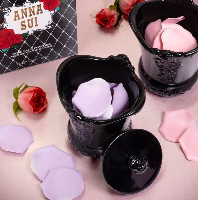 Anna sui 限定玫瑰花瓣蜜粉