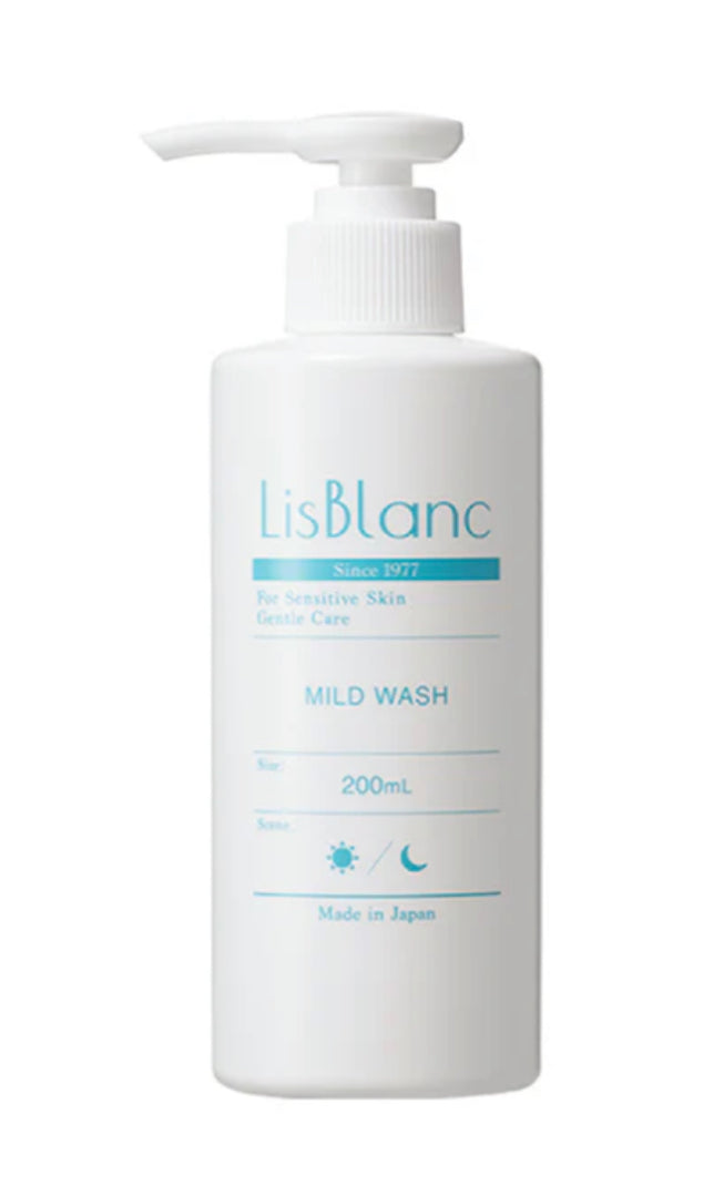 LisBlanc Mild Wash 200ml 洗面乳