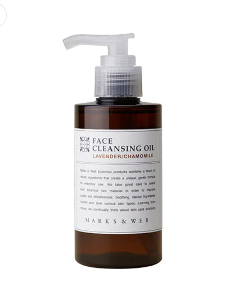 Marks and web Face cleansing oil 150ml
