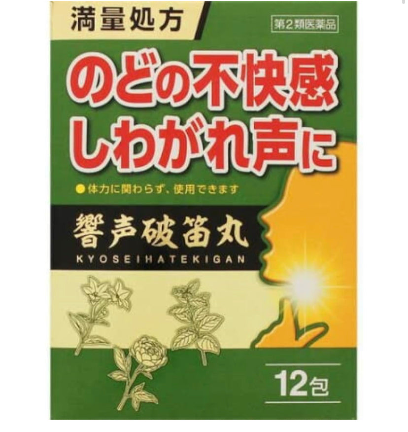 響声破笛丸エキス顆粒G 12包