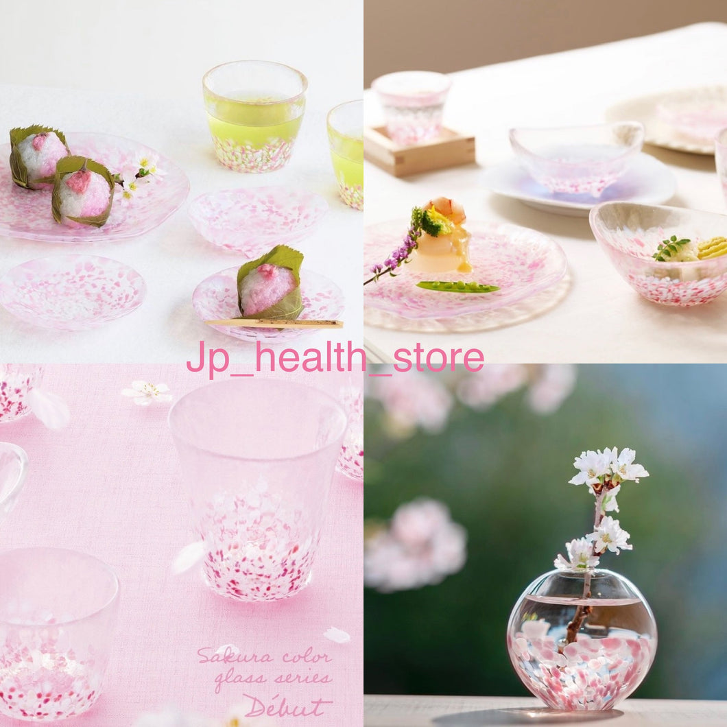 (限定)日本津輕 櫻花玻璃製品系列