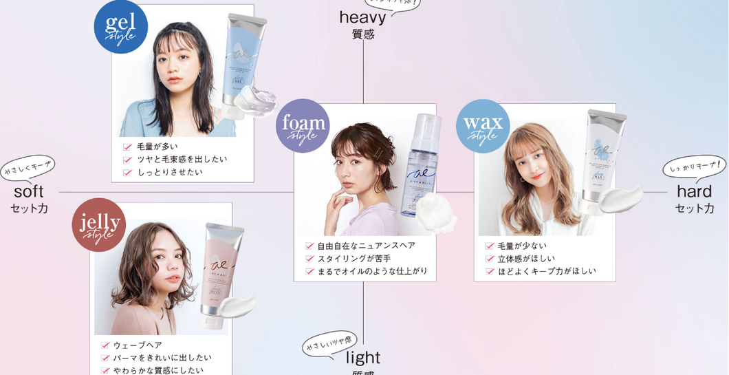 Airy & Easy 日本Salon Produce 櫻花妹最愛頭髮造型產品