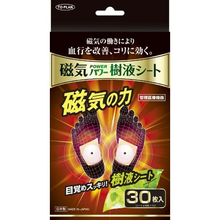 將圖片載入圖庫檢視器 日本磁氣樹液腳貼30枚
