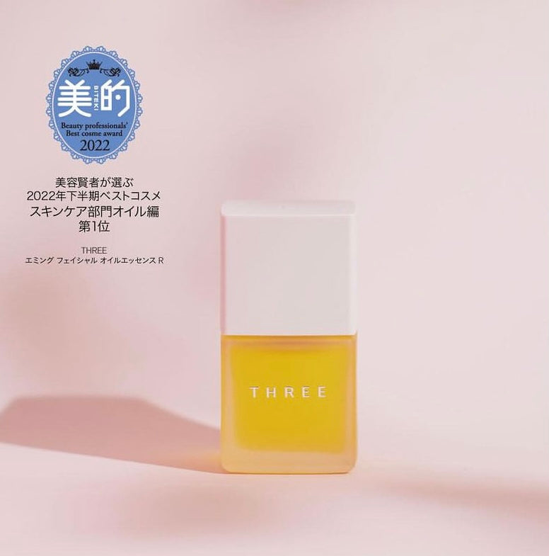美容液 THREE aiming facial oil essence 30mL THREE エミング フェイシャル オイルエッセンス R | 美容液・オイル