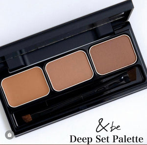 &be andbe Deep set Palette鼻影x眉粉x雙眼皮陰影加深 三用