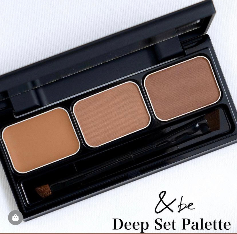 &be andbe Deep set Palette鼻影x眉粉x雙眼皮陰影加深 三用